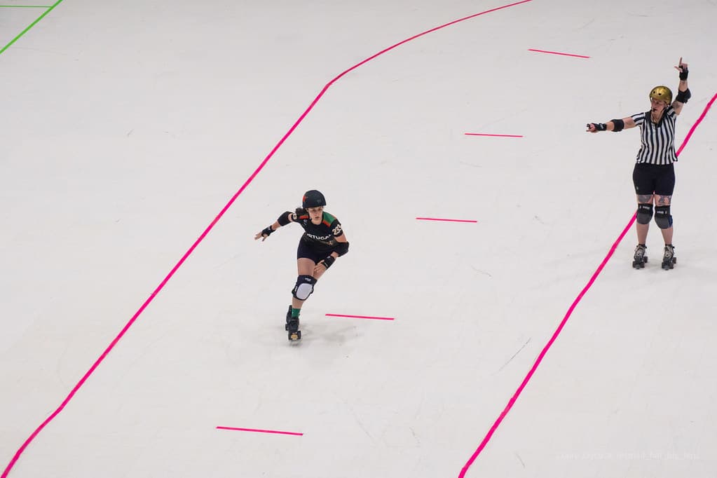 Skating in the Roller Derby World Cup 2025